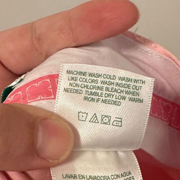 Liz Claiborne Hepburn High Waist Pleated Cuffed Pink Golf Shorts Womens 4 Preppy - Picture 6 of 7